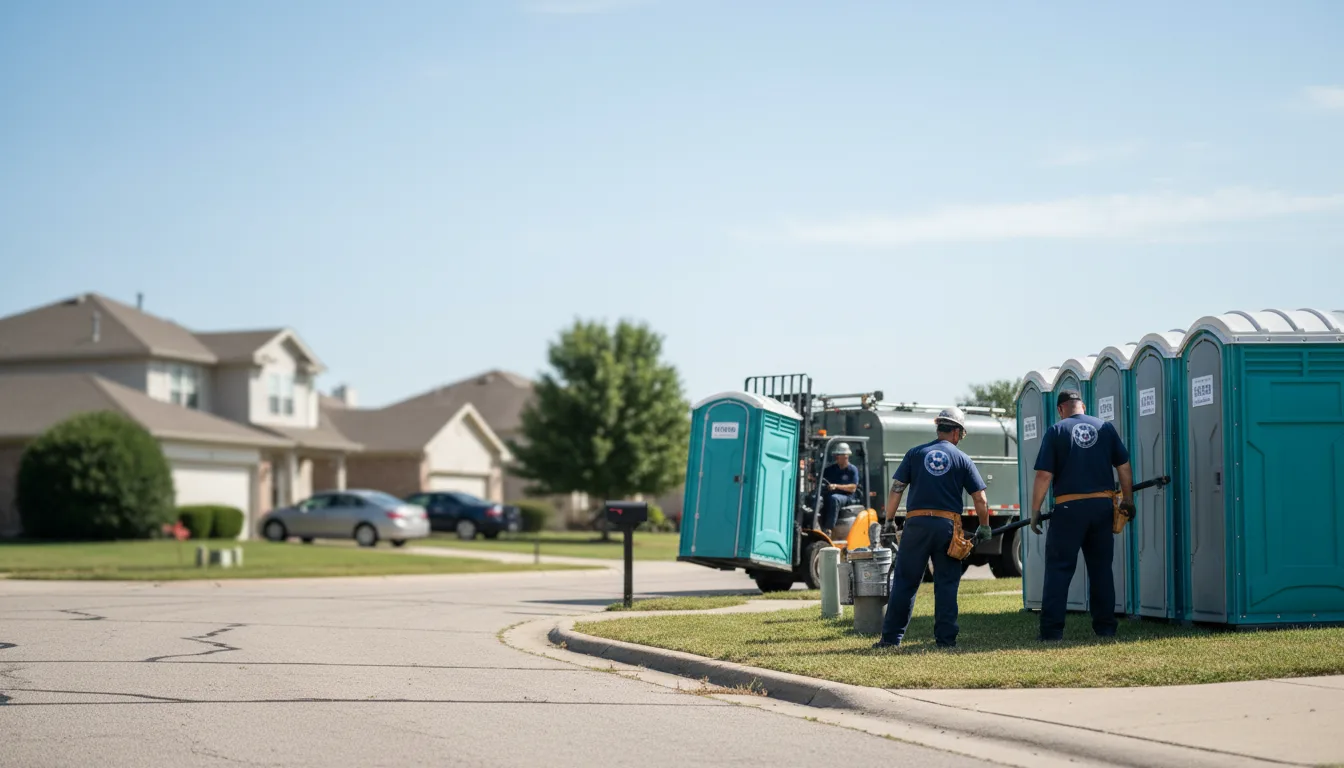 Porta Potty Rental in Whiting, KS near me